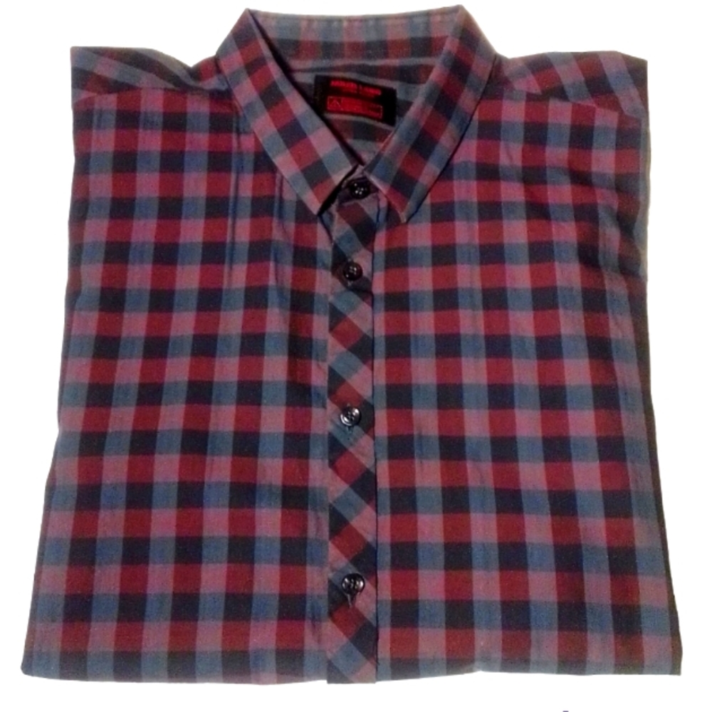 Jared Lang Slim Fit Button Up Long Sleeve Shirt 2XL